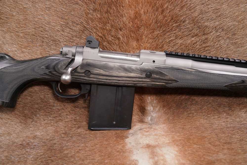 Ruger Stainless Gunsite Scout .308 Win 18.5” Mag Fed Bolt Action Rifle 2015-img-12