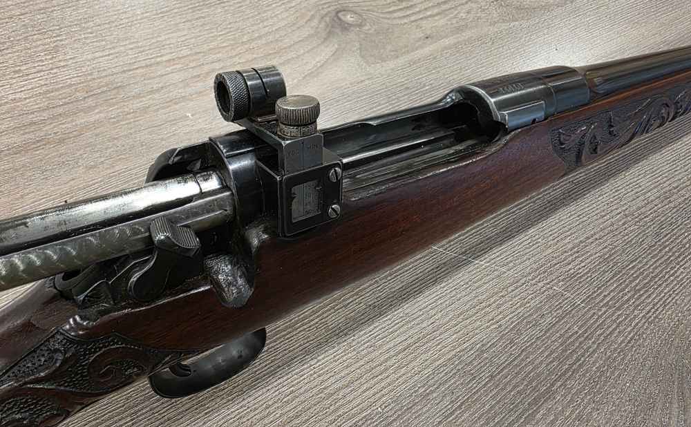 Winchester Model of 1917 .30-06 Bolt Action 22" Custom Engraved Stock-img-14