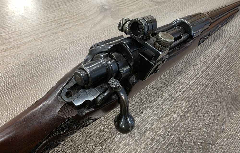 Winchester Model of 1917 .30-06 Bolt Action 22" Custom Engraved Stock-img-12