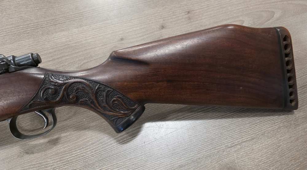 Winchester Model of 1917 .30-06 Bolt Action 22" Custom Engraved Stock-img-6