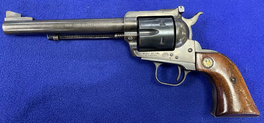 1971 Ruger Blackhawk Old Model (Three-Screw) .357 Magnum – 6.5" Barrel-img-1