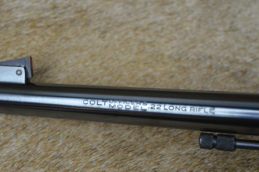 1941 Colt Officer's Model Target Third Issue 22LR 6" 100% Original -img-2