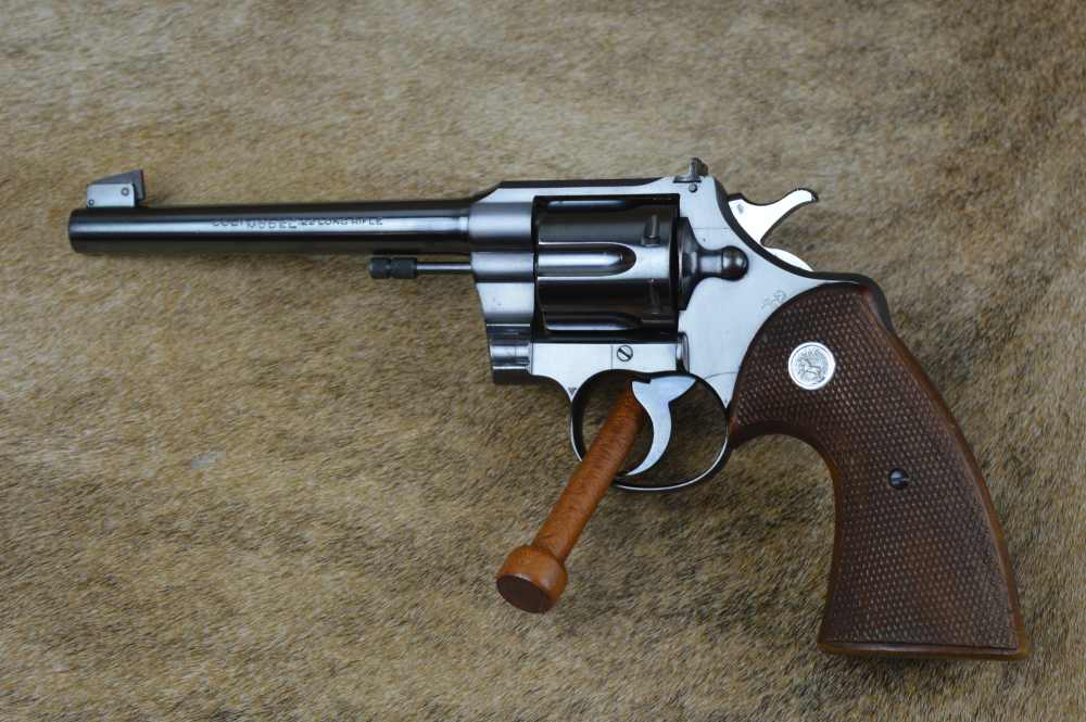 1941 Colt Officer's Model Target Third Issue 22LR 6" 100% Original -img-1
