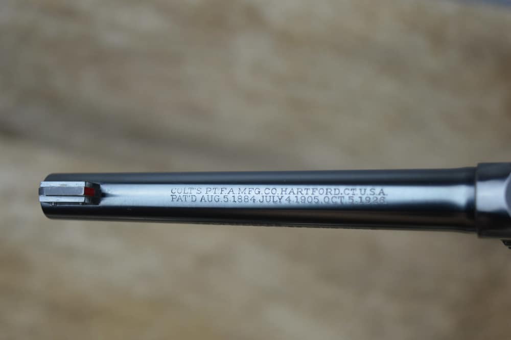 1941 Colt Officer's Model Target Third Issue 22LR 6" 100% Original -img-11