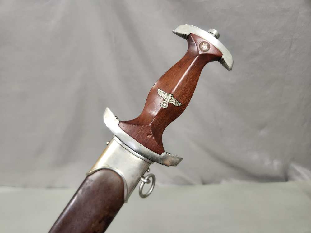 WWII Early German SA M1933 Dagger Gebrüder Heller Mi District-img-22