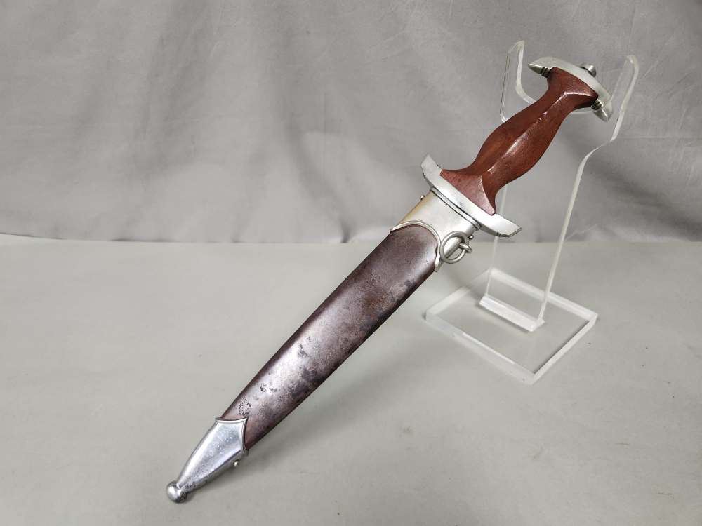 WWII Early German SA M1933 Dagger Gebrüder Heller Mi District-img-23