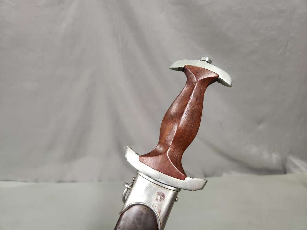 WWII Early German SA M1933 Dagger Gebrüder Heller Mi District-img-20