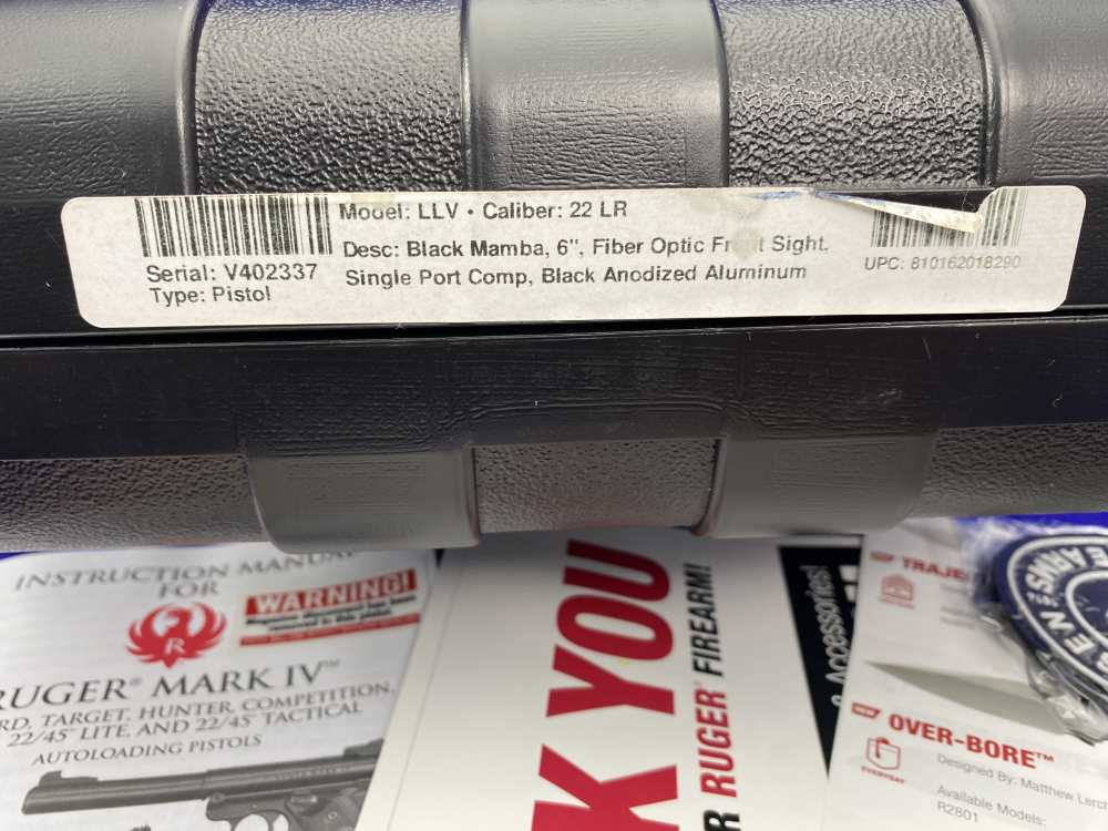 Volquartsen Black Mamba .22LR Black 6" *CUSTOM PLINKING SEMI-AUTOMATIC*-img-45