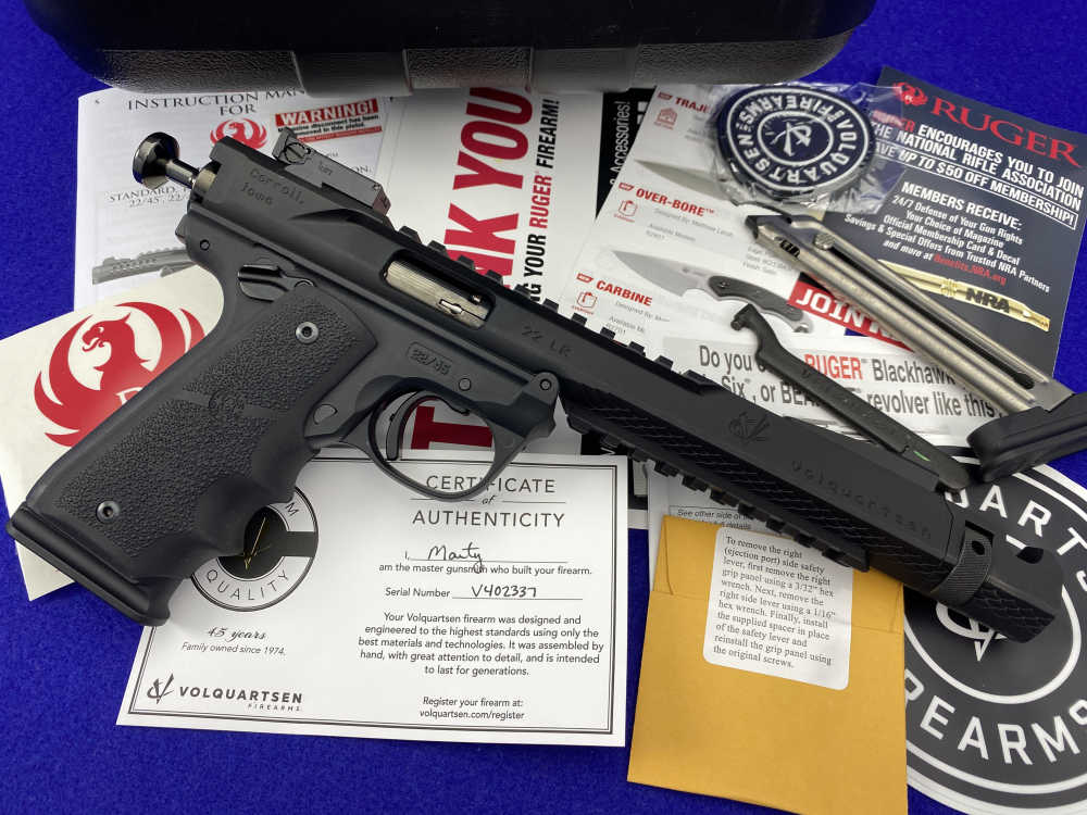 Volquartsen Black Mamba .22LR Black 6" *CUSTOM PLINKING SEMI-AUTOMATIC*-img-14