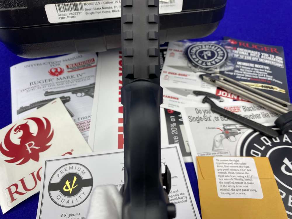 Volquartsen Black Mamba .22LR Black 6" *CUSTOM PLINKING SEMI-AUTOMATIC*-img-37