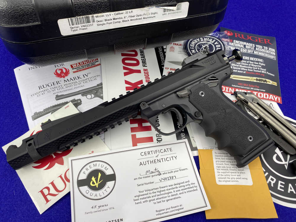 Volquartsen Black Mamba .22LR Black 6" *CUSTOM PLINKING SEMI-AUTOMATIC*-img-46
