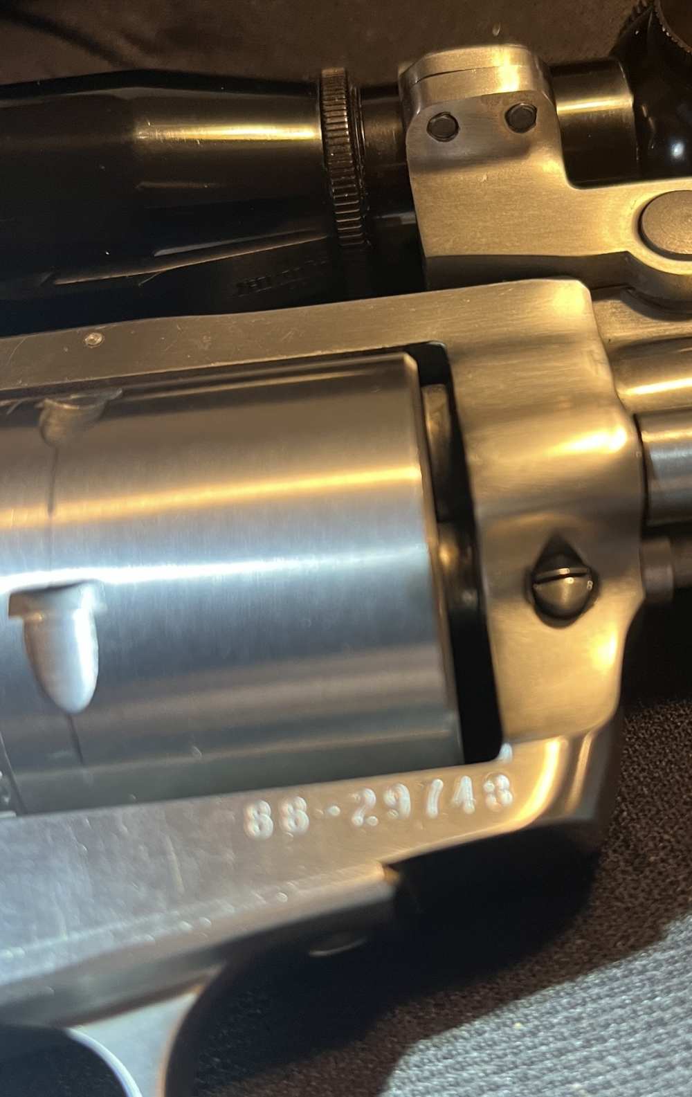Ruger New Model Super BlackHawk Hunter .44 Mag w Leupold M8-2X scope-img-18