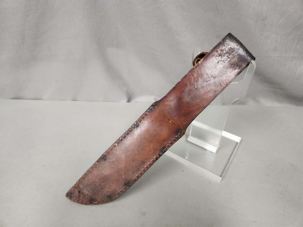 WWII PAL RH-36 US Fighting Utility Knife 6in Blade Leather Sheath-img-18
