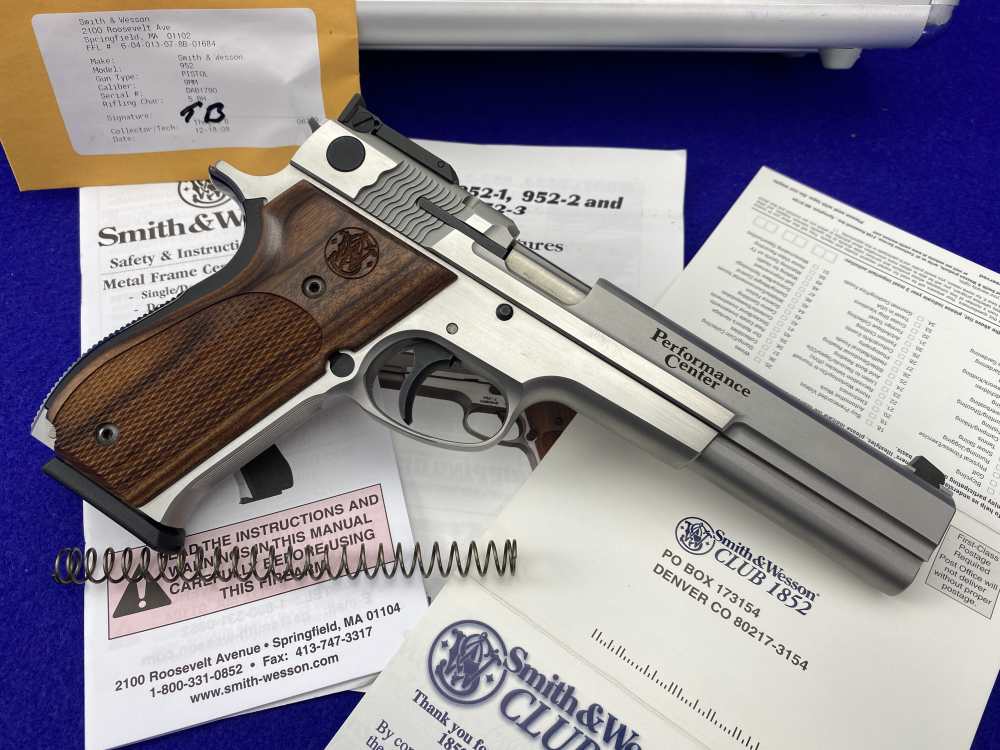 2008 Smith Wesson PC 952-2 9mm SS *HIGHLY SOUGHT AFTER SEMI-AUTO PISTOL*-img-13