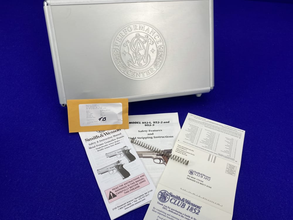 2008 Smith Wesson PC 952-2 9mm SS *HIGHLY SOUGHT AFTER SEMI-AUTO PISTOL*-img-39
