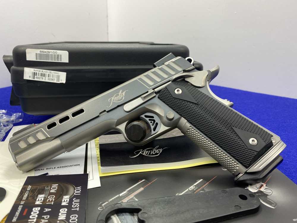 Kimber Rapide Black Ice 10mm 5" *FLAT-SHOOTING MATCH PLATFORM*-1911-img-0
