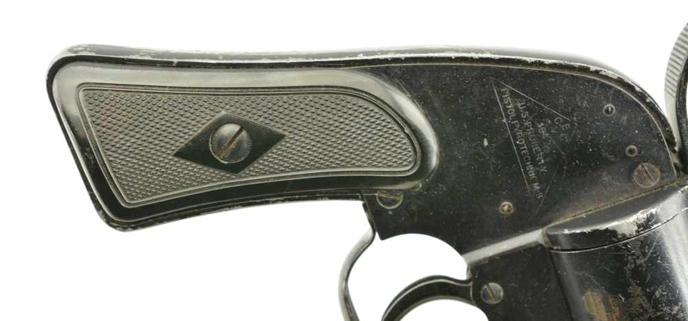 WW2 US M8 Flare Pistol by Eureka Vacuum Co. w/ Scarce M1 Aircraft Mount-img-1