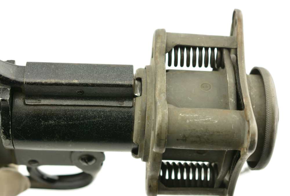 WW2 US M8 Flare Pistol by Eureka Vacuum Co. w/ Scarce M1 Aircraft Mount-img-9