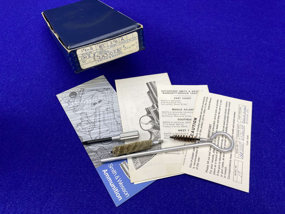 1977 Smith Wesson 19-3 .357 Magnum 2.5" *INCREDIBLE COMBAT MAGNUM SMITH*-img-37
