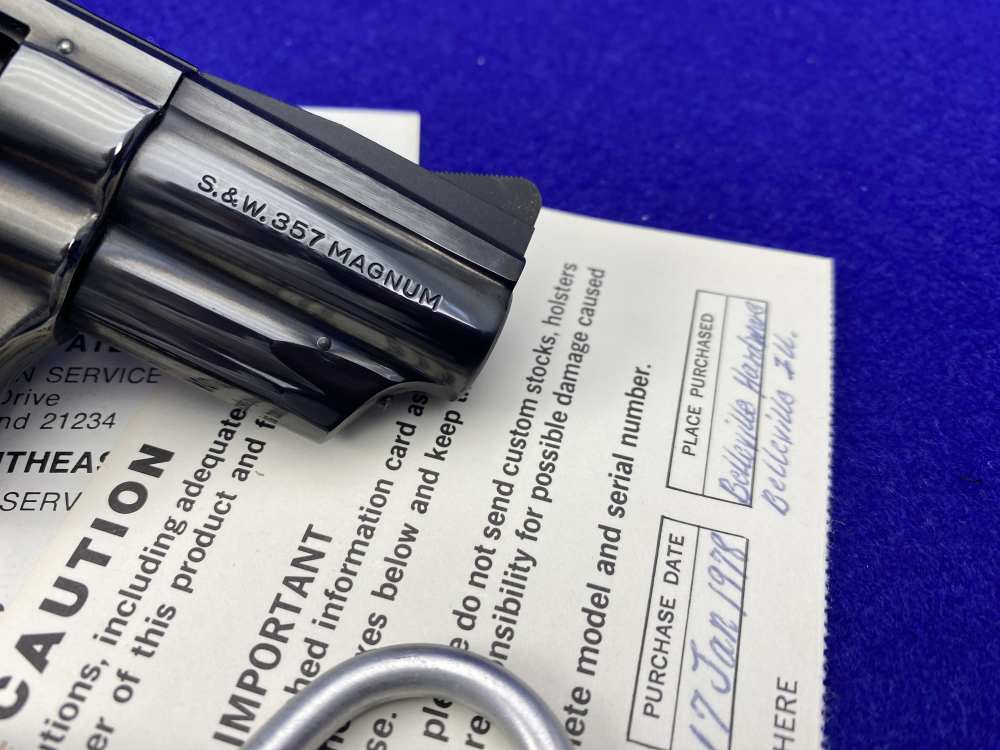 1977 Smith Wesson 19-3 .357 Magnum 2.5" *INCREDIBLE COMBAT MAGNUM SMITH*-img-19