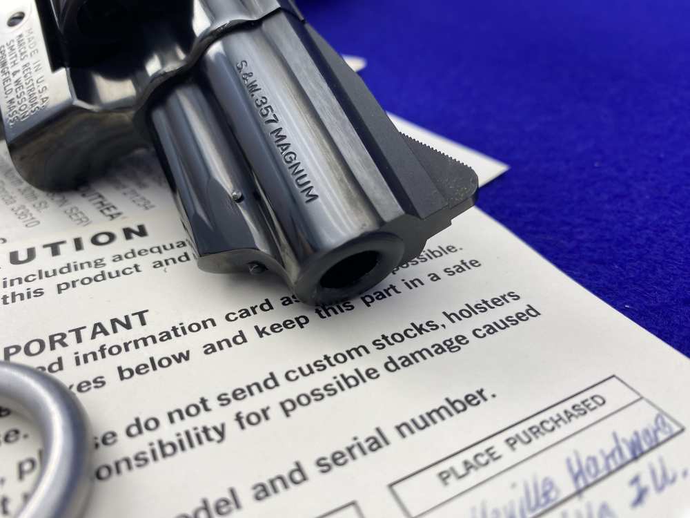 1977 Smith Wesson 19-3 .357 Magnum 2.5" *INCREDIBLE COMBAT MAGNUM SMITH*-img-20