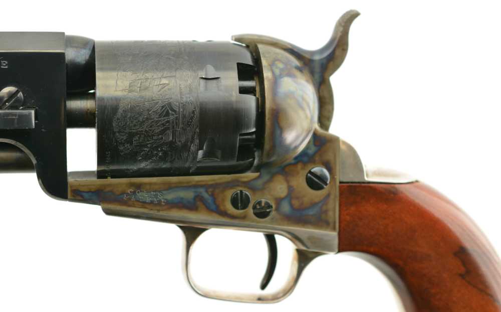 Colt Robert E. Lee 2nd Gen Model 1851 Navy Revolver Built 1971 w/ Case +-img-7