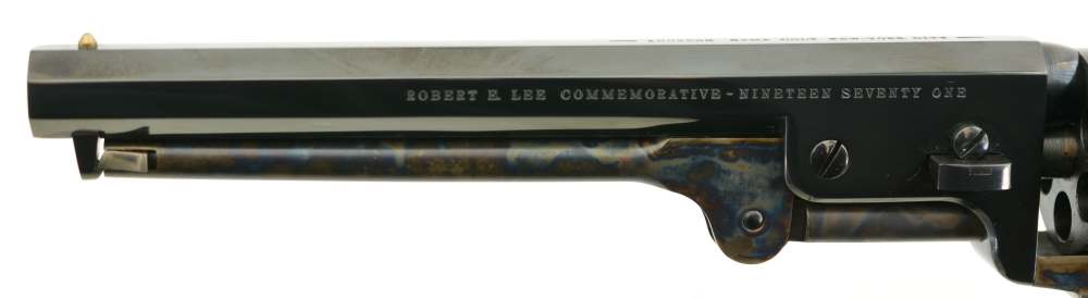 Colt Robert E. Lee 2nd Gen Model 1851 Navy Revolver Built 1971 w/ Case +-img-8