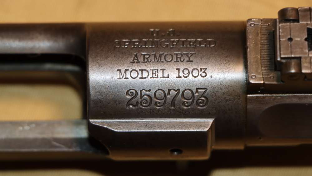 Rare & Early Springfield Model 1903 c. 1906 in Orig Configuration-img-118