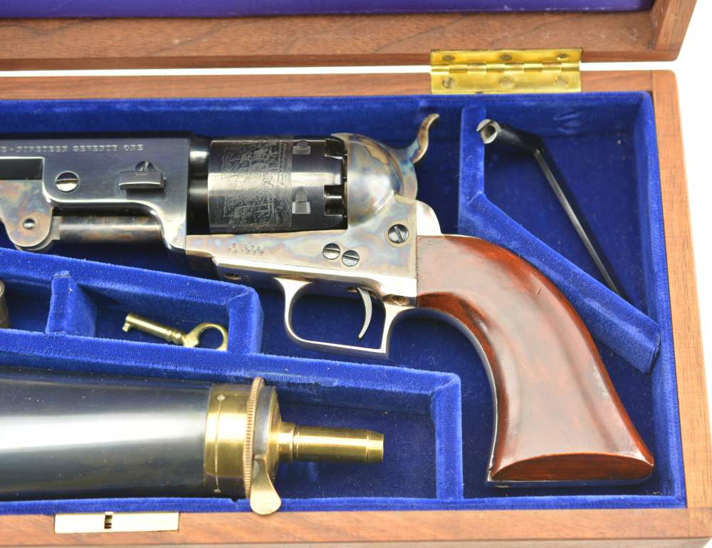 Colt Ulysses S. Grant 2nd Gen Model 1851 Navy Revolver Built 1971-img-1