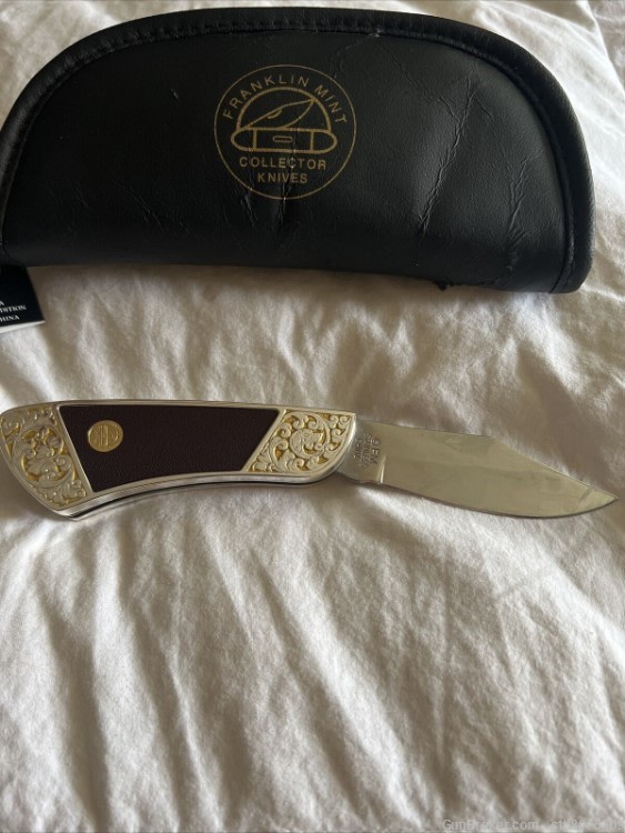 Colt 1849 Pocket Pistol Knife Franklin Mint -img-1