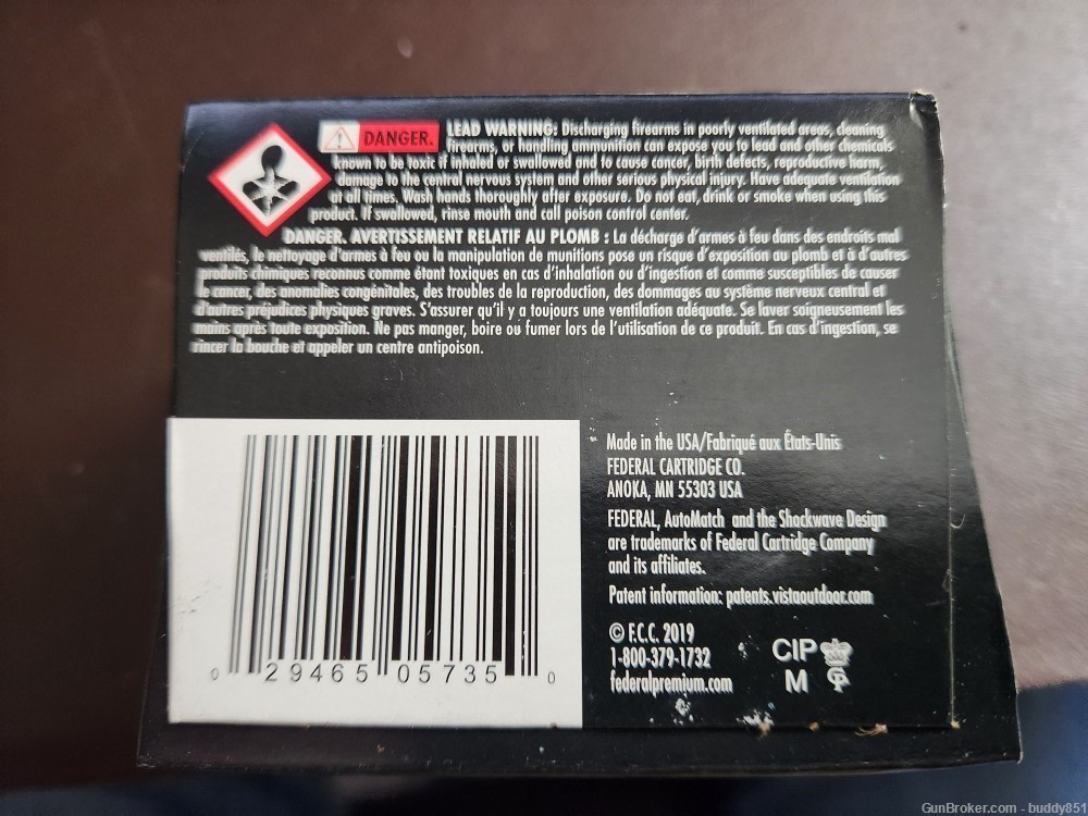 FEDERAL .22LR Ammo 325 Round Box Auto Match 40gr-img-2