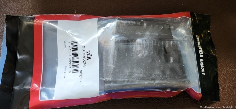 Springfield M1A .308 10 Round Factory Magazine New In Sealed Package-img-0