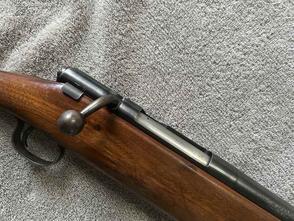 JC Higgins (Mossberg) 12 ga bolt action -img-1