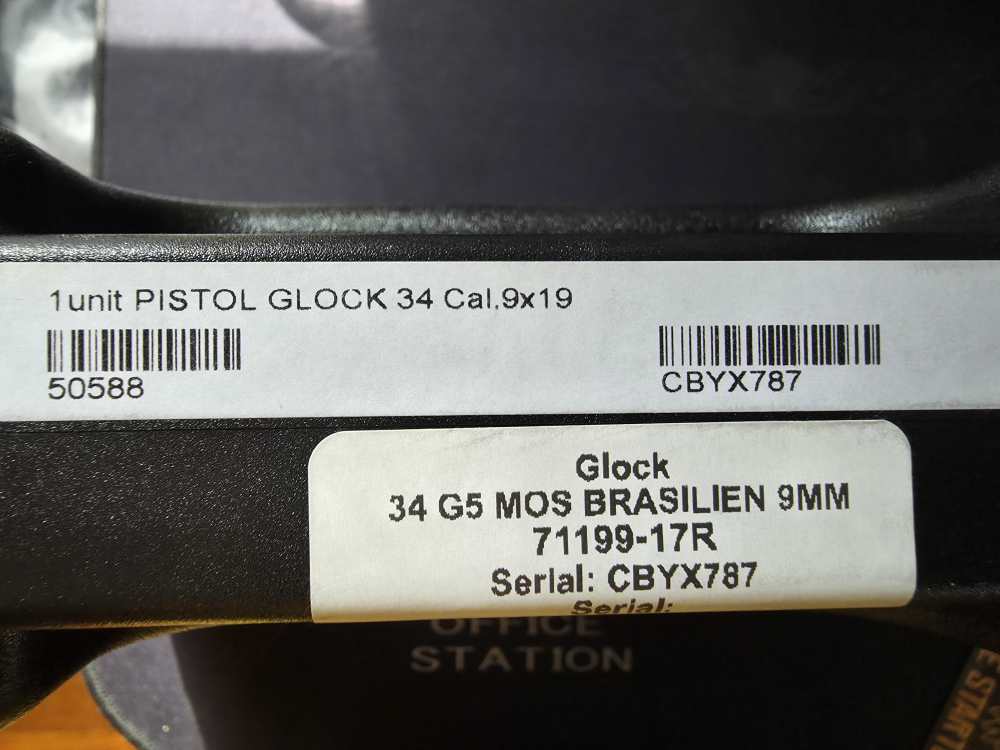 G34 Gen 5 MOS BRAND NEW Euro Imort Glock do Brasil discontinued-img-7