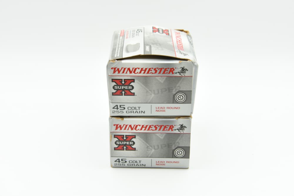 40 Rounds Winchester Super X 45 Colt 255 Grain Lead Round Nose Ammo-img-1