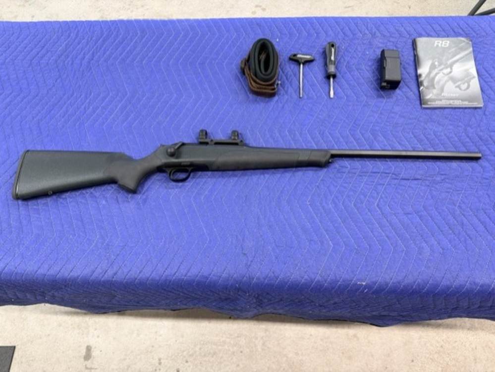 Blaser R8 unfired in Pelican Blaser Case-img-1