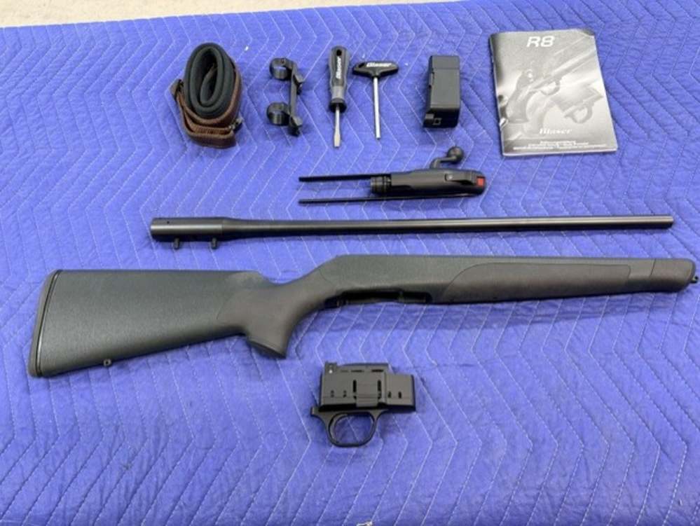 Blaser R8 unfired in Pelican Blaser Case-img-9