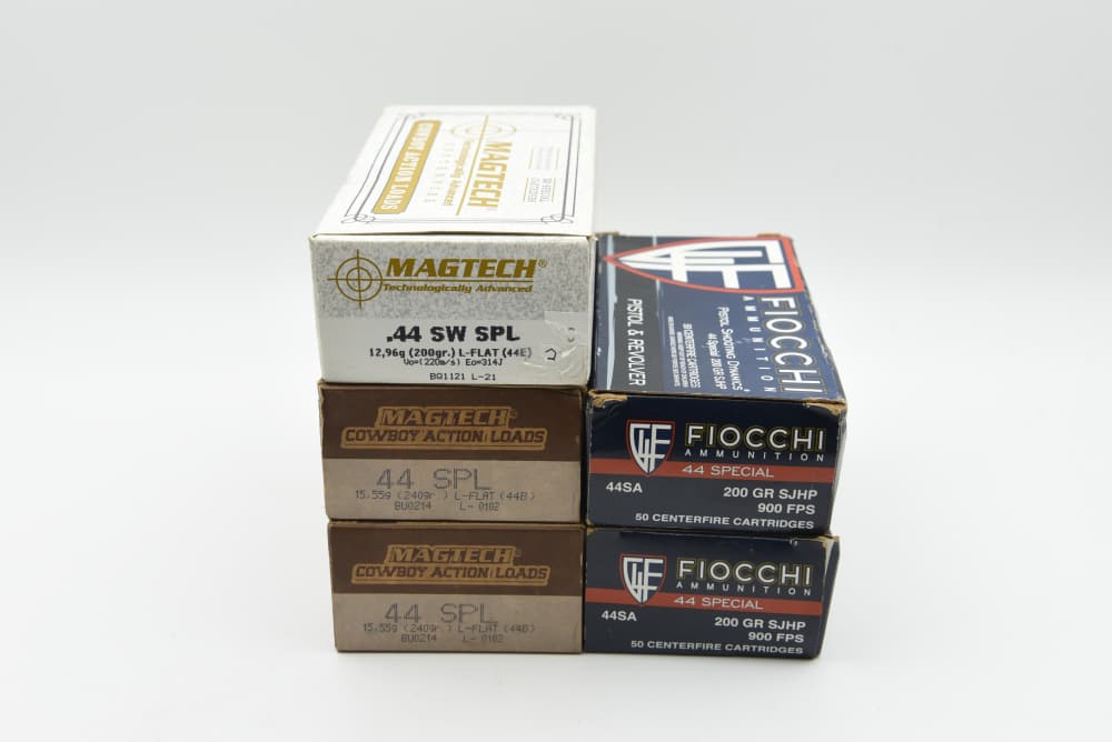250 Rounds 44 Special Ammo Magtech 200 Cowboy 240 Fiocchi 200 Grain JHP LFP-img-1