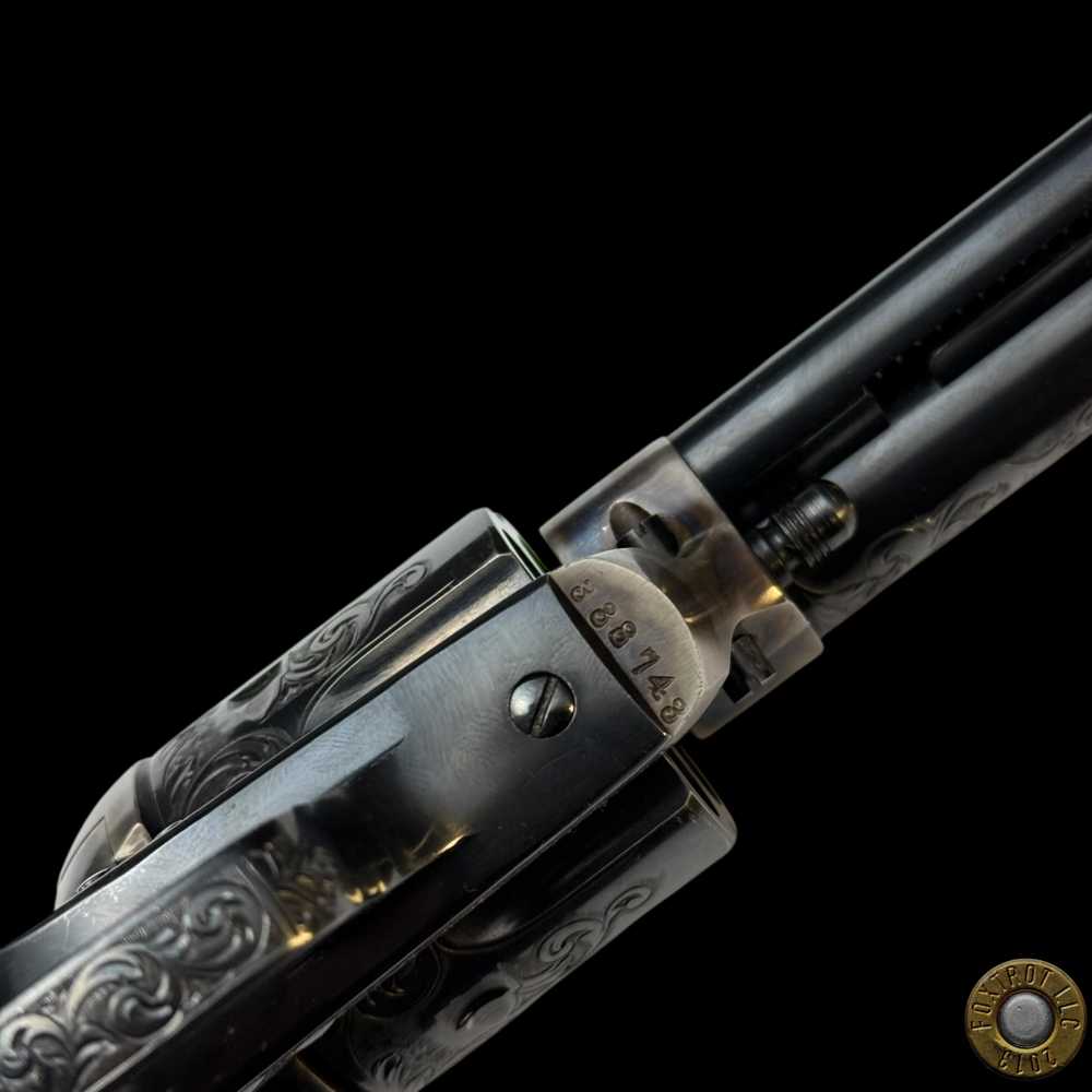 COLT SINGLE ACTION ARMY 44 SPL 4.75" - W.H. GOUGH STYLE ENGRAVED - LETTER-img-11