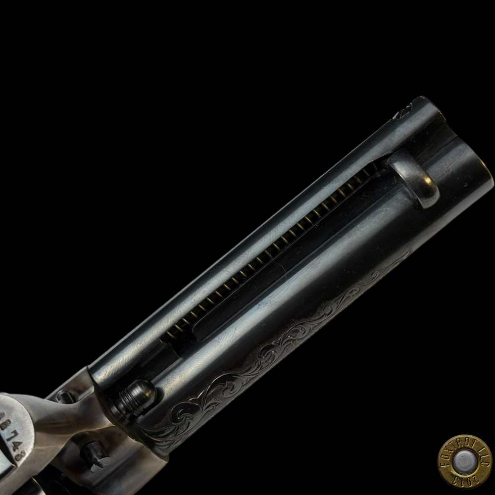 COLT SINGLE ACTION ARMY 44 SPL 4.75" - W.H. GOUGH STYLE ENGRAVED - LETTER-img-10
