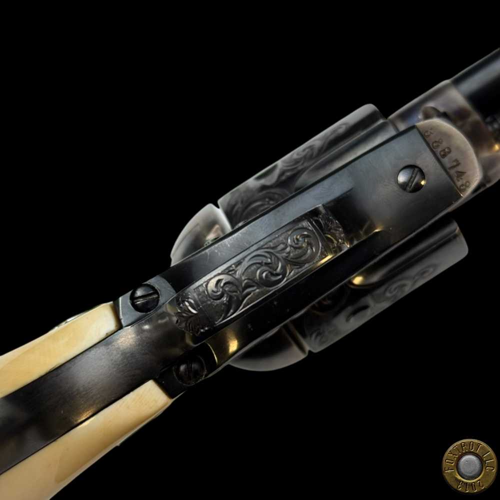 COLT SINGLE ACTION ARMY 44 SPL 4.75" - W.H. GOUGH STYLE ENGRAVED - LETTER-img-6