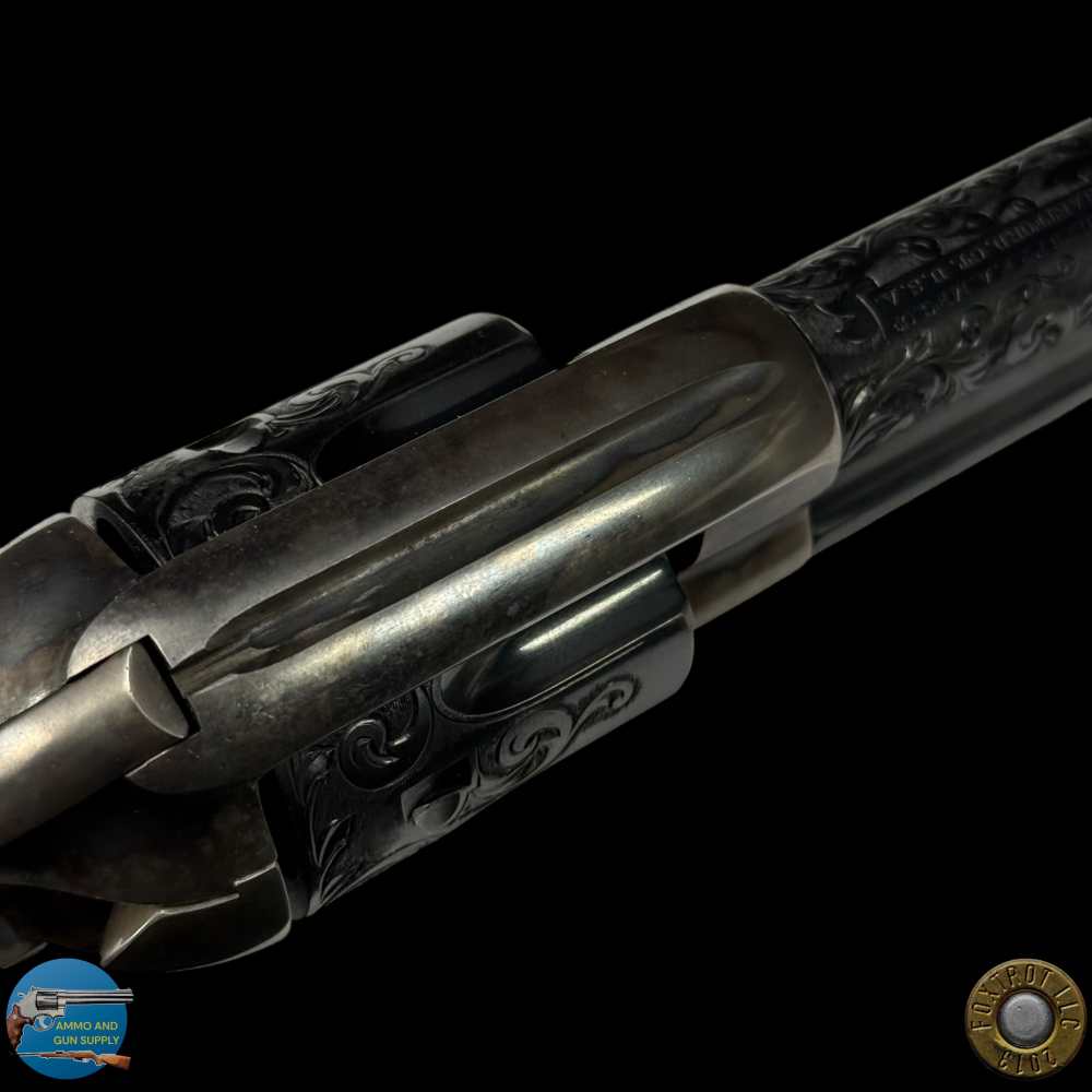 COLT SINGLE ACTION ARMY 44 SPL 4.75" - W.H. GOUGH STYLE ENGRAVED - LETTER-img-17