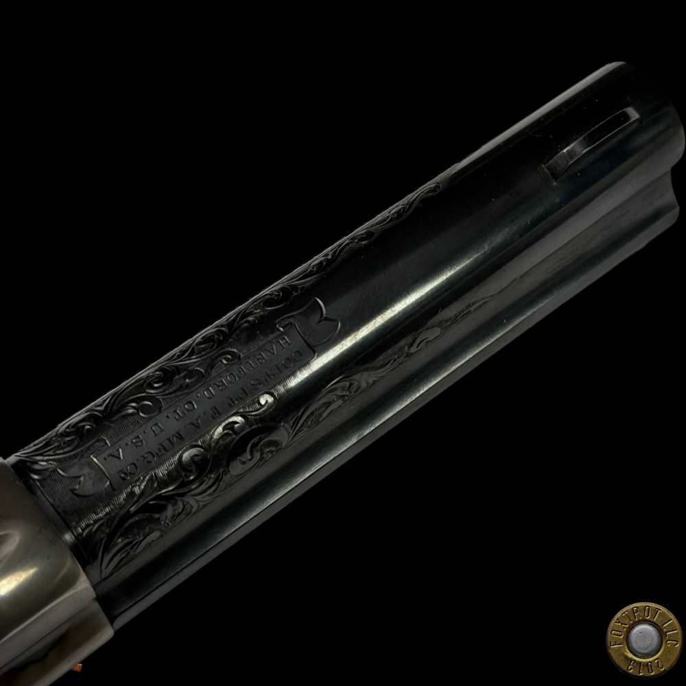 COLT SINGLE ACTION ARMY 44 SPL 4.75" - W.H. GOUGH STYLE ENGRAVED - LETTER-img-16
