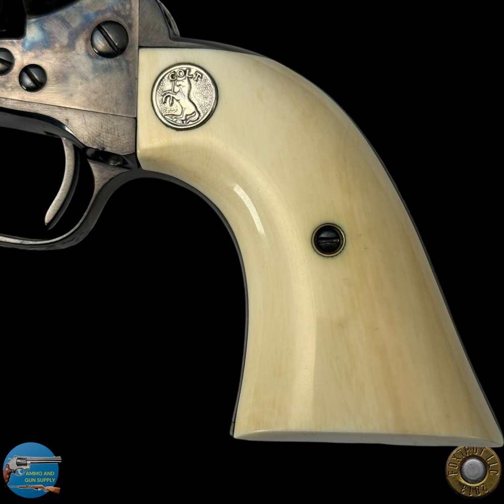 COLT SINGLE ACTION ARMY 44 SPL 4.75" - W.H. GOUGH STYLE ENGRAVED - LETTER-img-21
