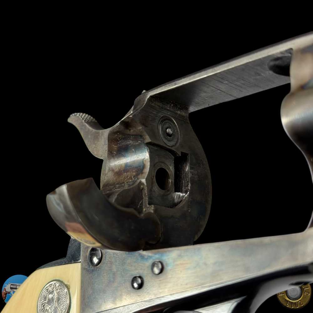 COLT SINGLE ACTION ARMY 44 SPL 4.75" - W.H. GOUGH STYLE ENGRAVED - LETTER-img-32