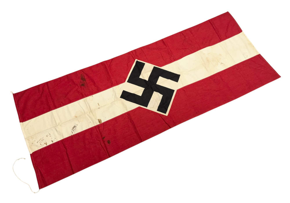 WW2 German HJ Youth FLAG BANNER WWII -img-2