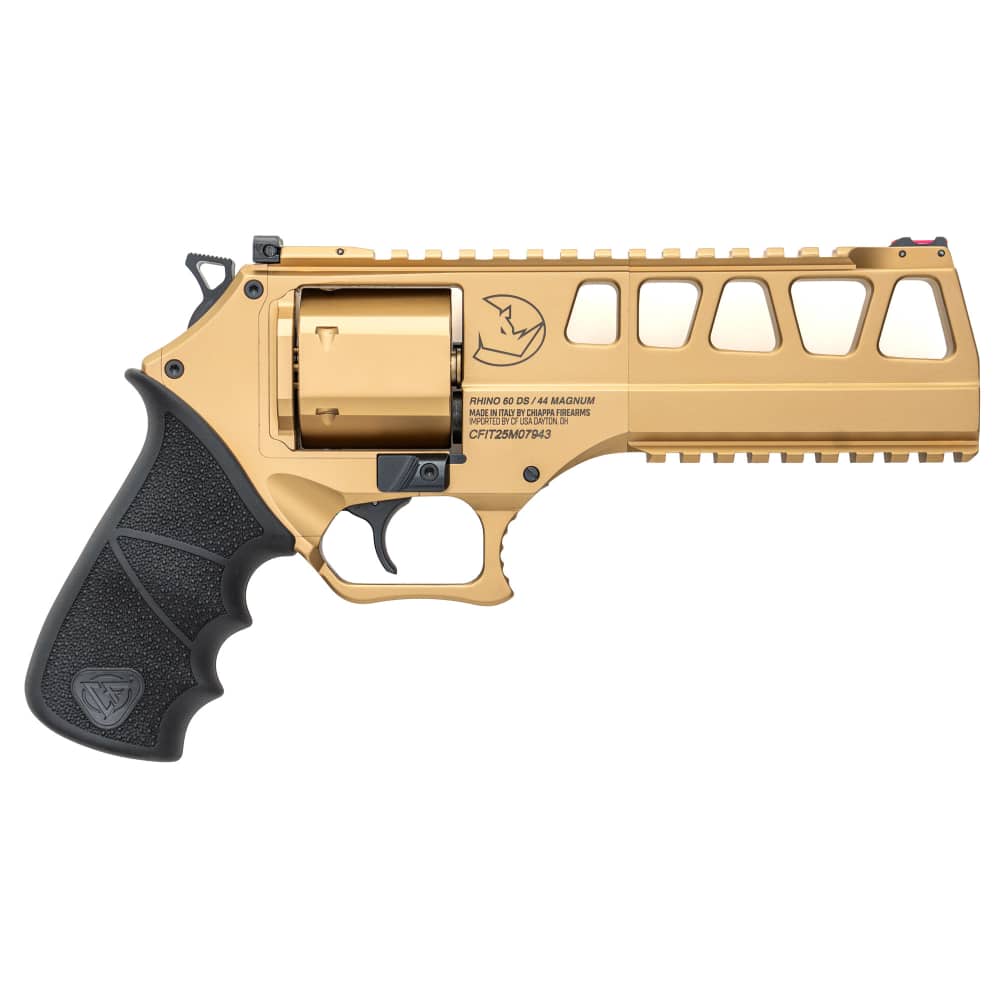 Chiappa Rhino 60DS L Frame Gold 6" 44 Magnum 60 DS 340.355-img-0