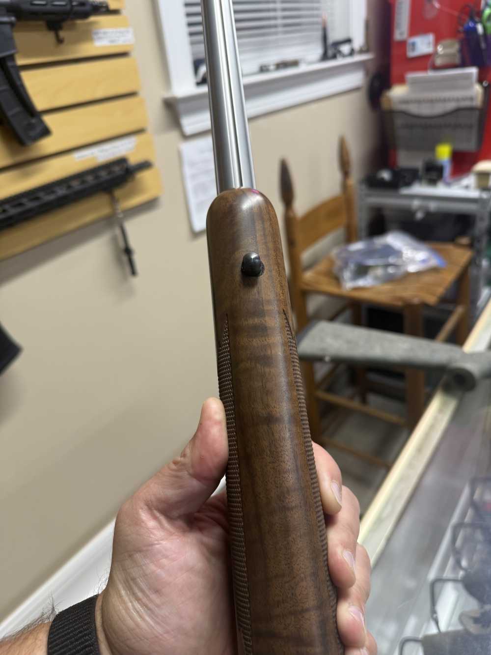Kimber 84M Longmaster Classic 308 Winchester Stainless Fluted Barrel -img-6