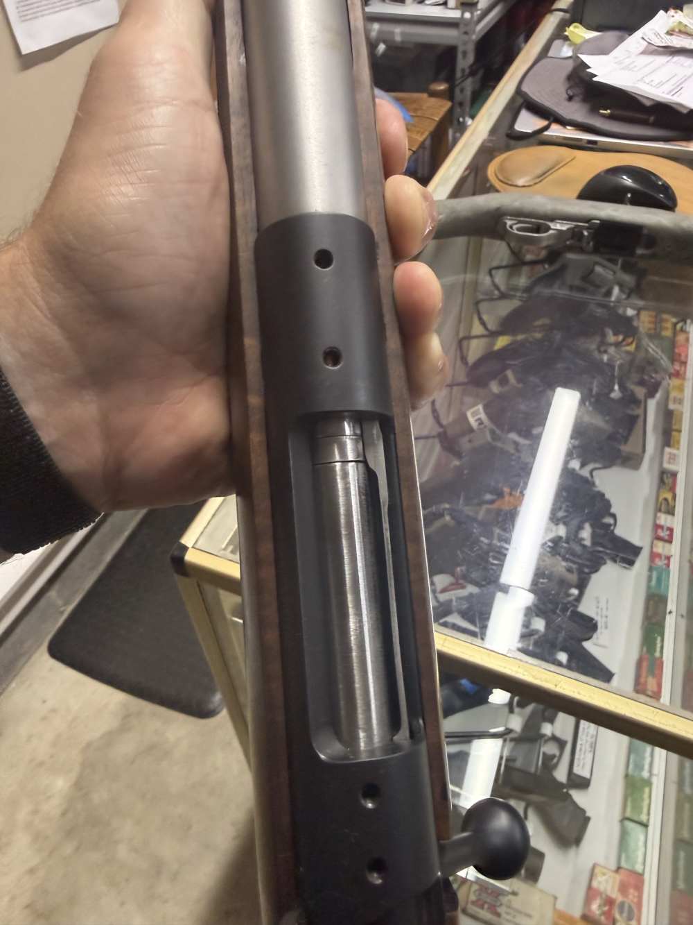 Kimber 84M Longmaster Classic 308 Winchester Stainless Fluted Barrel -img-7