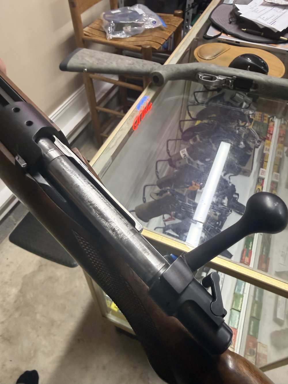 Kimber 84M Longmaster Classic 308 Winchester Stainless Fluted Barrel -img-4